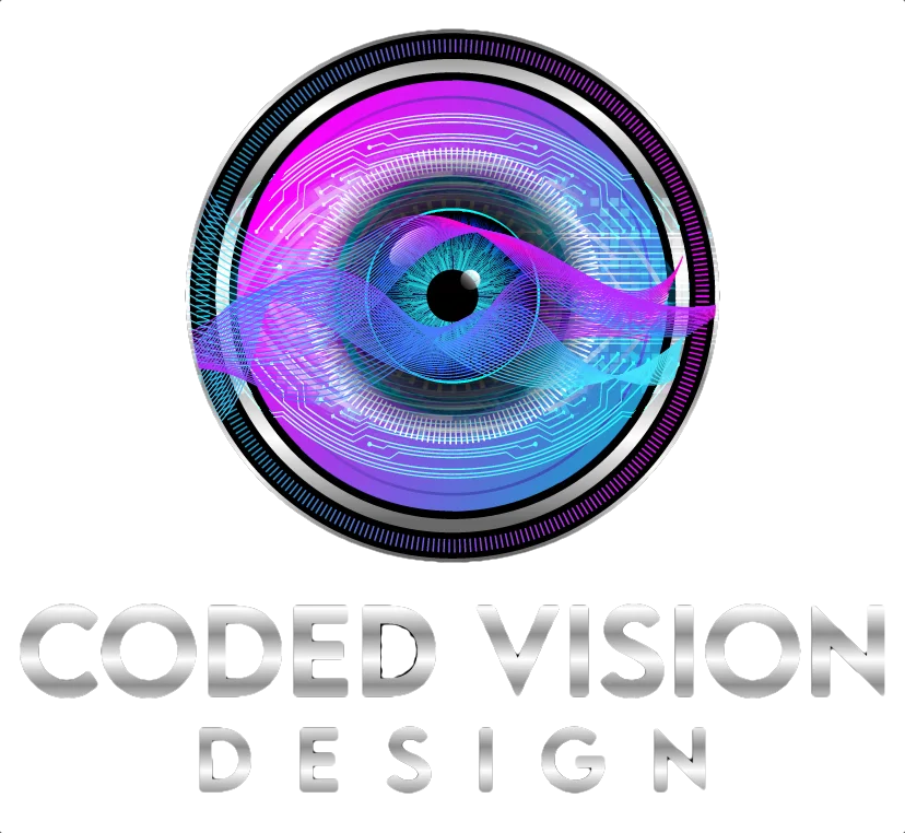 Coded Vision Design Logo - Leading Web Design in Essex